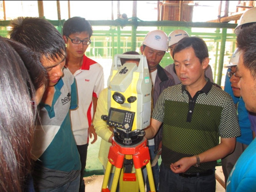 市政分公司舉辦測(cè)繪知識(shí)技能專題培訓(xùn)