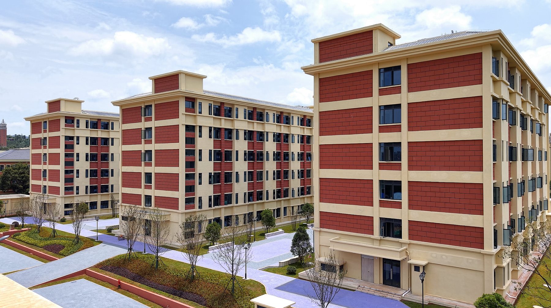 匠心鑄就校園新地標(biāo)——云南大學(xué)學(xué)生宿舍項(xiàng)目-梓苑提前10天交付！